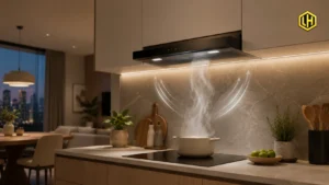 Máy hút mùi tuần hoàn cho nhà bếp không có đường thoát khí