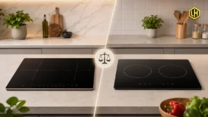 So sánh bếp từ BOSS và KOREST cho gian bếp gia đình